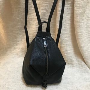 Rebecca Minkoff Black Mini Julian Backpack